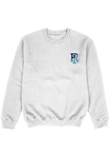 Vive La Fete Rhode Island Rams Toddler White Impressions Long Sleeve Crew Sweatshirt