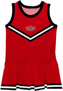 Arkansas State Red Wolves Baby Red Britney Dress Set Cheer
