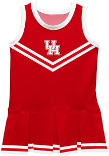 Houston Cougars Baby Red Britney Dress Set Cheer