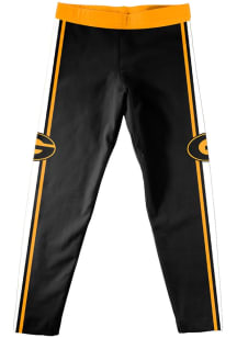 Grambling State Tigers Toddler Black Stripe Bottoms Leggings