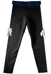 Vive La Fete Yale Bulldogs Toddler Black Stripe Bottoms Leggings
