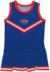 Vive La Fete Louisiana Tech Bulldogs Baby Blue Britney Dress Set Cheer