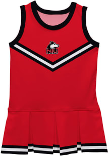 Northern Illinois Huskies Baby Red Britney Dress Set Cheer