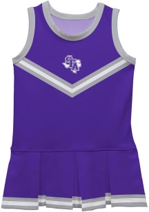 Vive La Fete SFA Lumberjacks Baby Purple Britney Dress Set Cheer