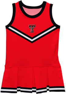 Texas Tech Red Raiders Baby Red Britney Dress Set Cheer