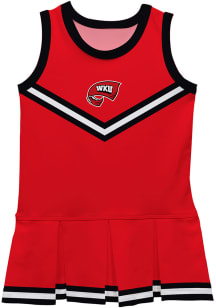 Western Kentucky Hilltoppers Baby Red Britney Dress Set Cheer