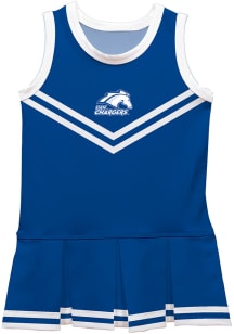 UAH Chargers Toddler Girls Blue Britney Dress Sets Cheer