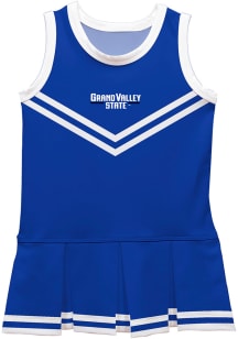 Grand Valley State Lakers Toddler Girls Blue Britney Dress Sets Cheer