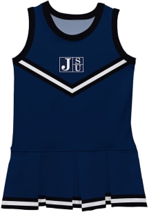 Jackson State Tigers Toddler Girls Blue Britney Dress Sets Cheer