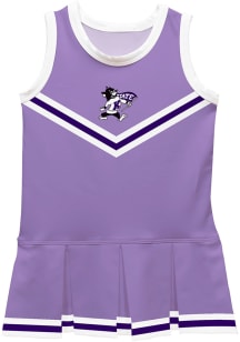 K-State Wildcats Toddler Girls Lavender Britney Dress Sets Cheer