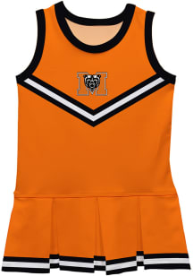 Mercer Bears Toddler Girls Orange Britney Dress Sets Cheer