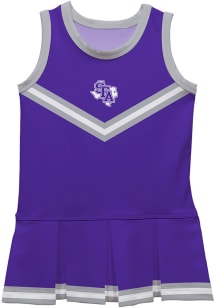 SFA Lumberjacks Toddler Girls Purple Britney Dress Sets Cheer