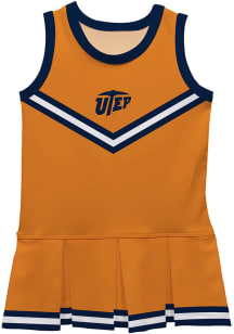 UTEP Miners Toddler Girls Orange Britney Dress Sets Cheer