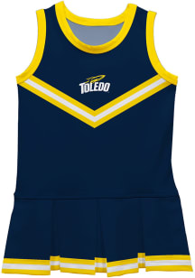 Toledo Rockets Toddler Girls Blue Britney Dress Sets Cheer