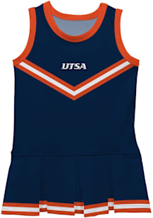 Vive La Fete UTSA Roadrunners Toddler Girls Blue Britney Dress Sets Cheer