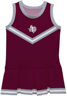 Texas Southern Tigers Toddler Girls Maroon Britney Dress Sets Cheer
