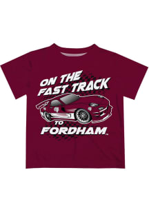 Fordham Rams Infant Fast Track Short Sleeve T-Shirt Maroon