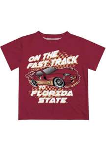Vive La Fete Florida State Seminoles Infant Fast Track Short Sleeve T-Shirt Maroon