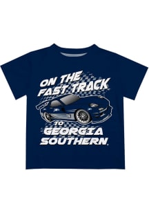 Georgia Southern Eagles Infant Fast Track Short Sleeve T-Shirt Navy Blue