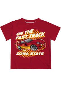 Iowa State Cyclones Infant Fast Track Short Sleeve T-Shirt Red