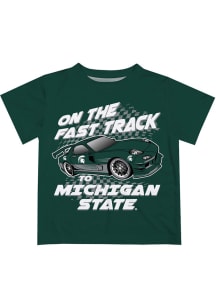 Infant Green Michigan State Spartans Fast Track Short Sleeve T-Shirt