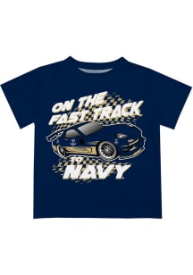 Navy Midshipmen Infant Fast Track Short Sleeve T-Shirt Navy Blue