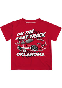 Oklahoma Sooners Infant Fast Track Short Sleeve T-Shirt Red