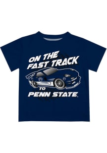 Infant Navy Blue Penn State Nittany Lions Fast Track Short Sleeve T-Shirt