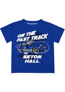 Seton Hall Pirates Infant Fast Track Short Sleeve T-Shirt Blue