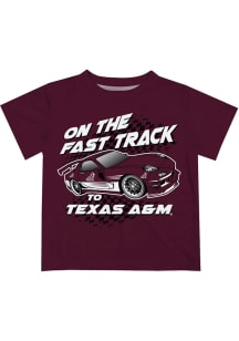 Texas A&amp;M Aggies Infant Fast Track Short Sleeve T-Shirt Maroon