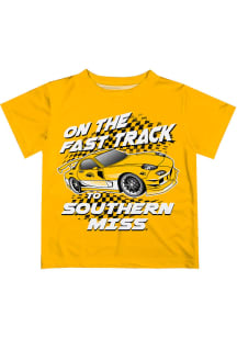 Southern Mississippi Golden Eagles Infant Fast Track Short Sleeve T-Shirt Gold