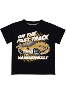 Vanderbilt Commodores Infant Fast Track Short Sleeve T-Shirt Black