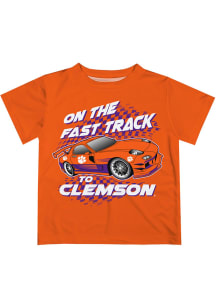 Clemson Tigers Toddler Orange Fast Track Short Sleeve T-Shirt