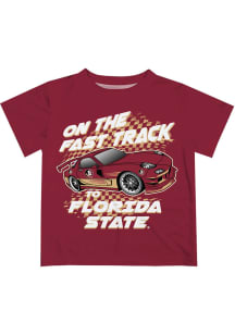 Florida State Seminoles Toddler Maroon Fast Track Short Sleeve T-Shirt