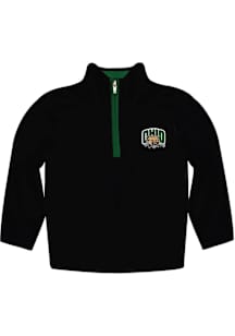 Vive La Fete Ohio Bobcats Toddler Black Impressions Long Sleeve Qtr Zip