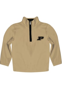 Toddler Purdue Boilermakers Gold Vive La Fete Impressions Long Sleeve Qtr Zip