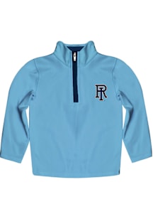 Vive La Fete Rhode Island Rams Toddler Light Blue Impressions Long Sleeve Qtr Zip