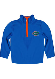 Vive La Fete Florida Gators Toddler Blue Impressions Long Sleeve Qtr Zip