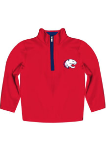 Vive La Fete South Alabama Jaguars Toddler Red Impressions Long Sleeve Qtr Zip