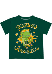 Baylor Bears Infant Dino-Mite Short Sleeve T-Shirt Green