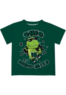 Ohio Bobcats Infant Dino-Mite Short Sleeve T-Shirt Green
