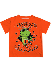 Oklahoma State Cowboys Toddler Orange Dino-Mite Short Sleeve T-Shirt