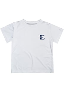 Vive La Fete East Tennesse State Buccaneers Toddler White Impressions Short Sleeve T-Shirt
