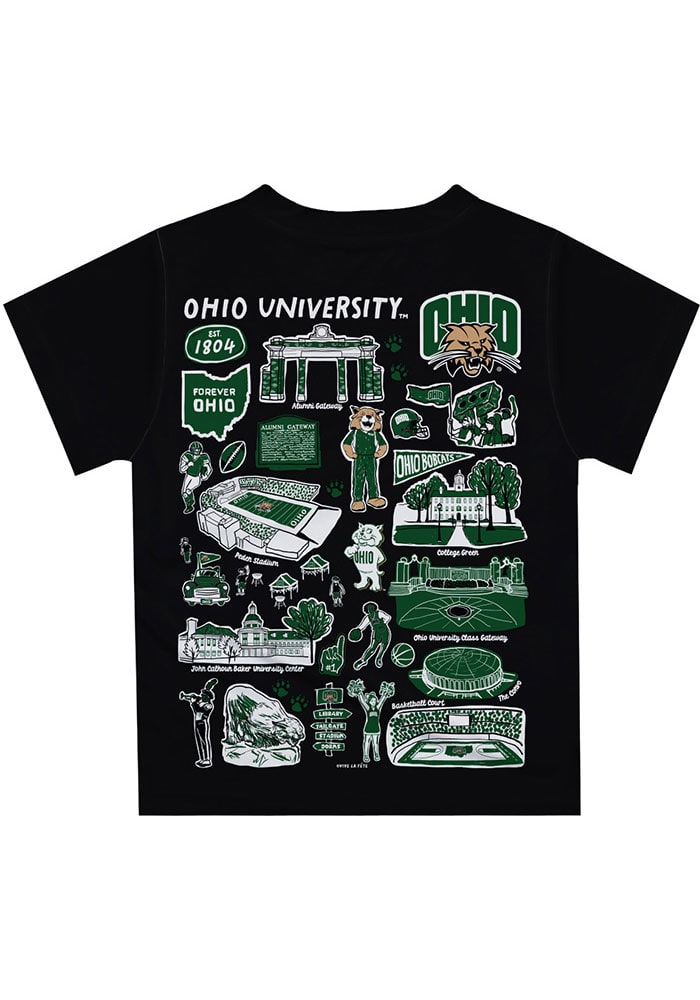 Vive La Fete Ohio Bobcats Toddler Impressions Short Sleeve T-Shirt