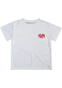 Vive La Fete New Mexico Lobos Toddler White Impressions Short Sleeve T-Shirt