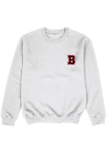 Vive La Fete Brown Bears Youth White Impressions Long Sleeve Crew Sweatshirt