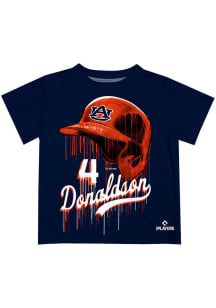 Josh Donaldson Auburn Tigers Infant Dripping Helmet Short Sleeve T-Shirt Navy Blue