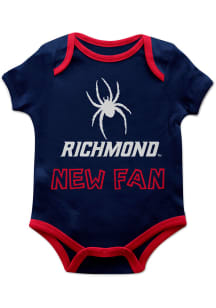 Richmond Spiders Baby Blue New Fan Short Sleeve One Piece