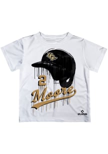 Dylan Moore UCF Knights Infant Dripping Helmet Short Sleeve T-Shirt White