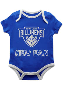 Saint Louis Billikens Baby Blue New Fan Short Sleeve One Piece